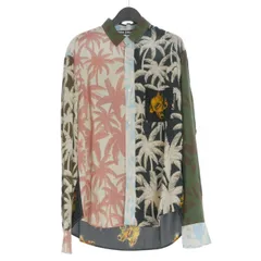 パームエンジェルス PALM ANGELS 24SS Patchwork Palms Shirt 総柄シャツ カジュアルシャツ 長袖 46 マルチカラー PMGE029R24FAB001のサムネイル