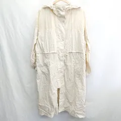 ◇ Θ w closet ダブルクローゼット 長袖 ナイロンコート サイズF ベージュ レディース E  【1412090015007】