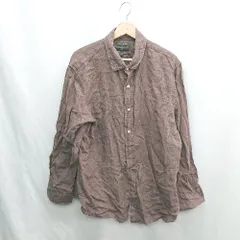 ◇ ⊂ BANANA REPUBLIC バナナリパブリック 長袖 シャツ サイズL ブラウン メンズ E  【1412090015670】のサムネイル