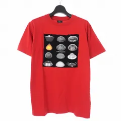 マルセロバーロン マルセロブロン MARCELO BURLON C.E. SPACESHIPS スペースシップ プリント Tシャツ カットソー 半袖 S レッド 赤 CMAA018S190010612088のサムネイル
