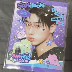 韓国限定 ATEEZ ANITEEZ RETRO STICKER BOOK サン - メルカリ