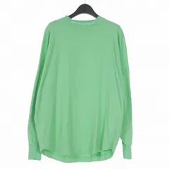 パームエンジェルス PALM ANGELS Classic Logo Over ロングスリーブTシャツ カットソー 長袖 S グリーン 緑 PMAB001S22JER0002のサムネイル