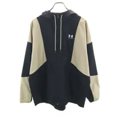 UNDER ARMOUR アンダーアーマー ウインドブレーカー XL ブラック ジャケット 裏メッシュ メンズ 古着