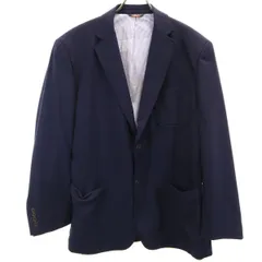 LANDS' END ランズエンド テーラードジャケット B6 ネイビー メンズ 古着のサムネイル