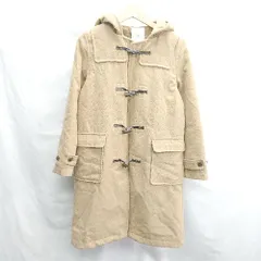 ◇ ⊇ Te chichi TERRASSE テチチ テラス フード付き 長袖 ダッフルコート サイズF キャメル レディース E  【1412260011174】のサムネイル
