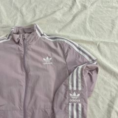 アディダス adidas セットアップ 上下セット 紫ラベンダーL Mサイズ