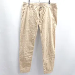 ◇ ⊂ COMME CA ISM コムサイズム ウエストゴム カジュアル テーパード チノ パンツ サイズ表記なし ベージュ系 メンズ E  【1412260018678】のサムネイル