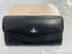 ヴィヴィアンウエストウッド　長財布 オーブレザー ダブルフラップ