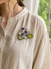 でこ様専用】色とりどりのあじさい紫陽花のブーケ☆ハンドメイドレース