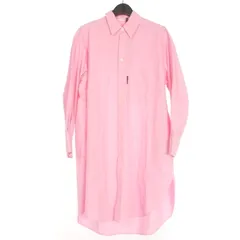パームエンジェルス PALM ANGELS 23SS GD OVERLOGO SHIRT DRESS ドレスシャツ ロング 長袖 36 ピンク PWDS23-127のサムネイル