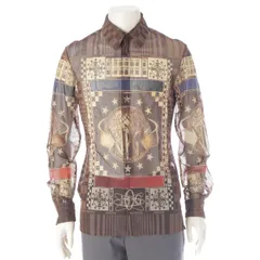 ジャンポールゴルチエ 1994 WORLD 地球 プリント シアー 長袖シャツ マルチカラー 48【中古】のサムネイル