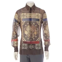 ジャンポールゴルチエ 1994 WORLD 地球 プリント シアー 長袖シャツ マルチカラー 48【中古】のサムネイル