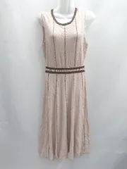 ◇ ⊂ tocco closet トッコ クローゼット ロング ニットワンピース サイズM ピンク レディース E  【1412260024815】