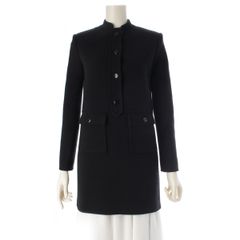 Saint Laurent 黒ベルベット ワンピース - メルカリ