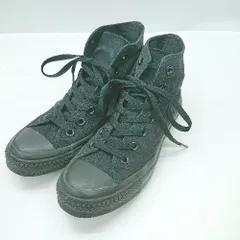 ◇ Θ CONVERSE コンバース ハイカット スニーカー シューズ サイズ23.5 ブラック レディース E  【1412260033039】のサムネイル