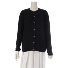 エルメス 19SS カシミヤ セリエボタン カーディガン トップス ブラック 38【中古】のサムネイル