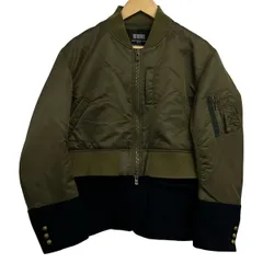 DOUBLE STANDARD CLOTHING(ダブルスタンダードクロージング) ブルゾン サイズ38 M レディース - カーキ×ダークネイビー 長袖/秋/冬のサムネイル