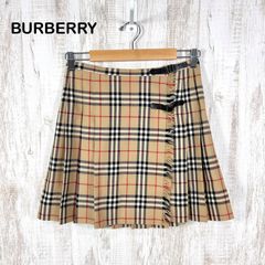 美品✨️バーバリーブルーレーベル ノバチェック ミニスカート2連 美品✨️バーバリーブルーレーベル ノバチェック ミニスカート2連
