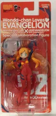 海洋堂 ワンダちゃんLoves エヴァンゲリオン シリーズ02 スペシャルコラボレーションフィギュア リセットちゃん アスカコスプレver.　新世紀エヴァンゲリオン