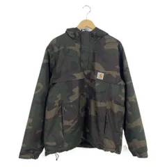 CARHARTT　WIP　カーハート　ダブリューアイピー　I027639　NIMBUS　PULLOVER　ニンバス　プルオーバー　マウンテンパーカー　Lサイズ　裏フリース　カモ柄のサムネイル