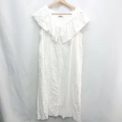 ◇ ⊂ MILKFED. ミルクフェド ひざ丈 ワンピース サイズONE オフホワイト レディース E  【1412260045506】のサムネイル
