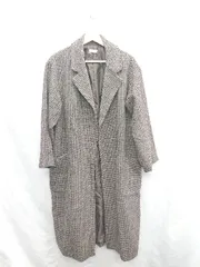 ◇ ⊇ apres jour mignon アプレジュール* 長袖 ロングコート サイズF ブラック ブラウン レディース E  【1412260046626】のサムネイル
