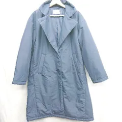 ◇ ⊇ Samansa Mos2 blue サマンサモスモス ブルー 長袖 コート サイズF ネイビー レディース E  【1412260046862】