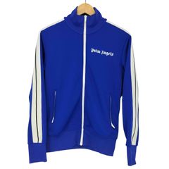 65】美品 Palm Angels ベロア トラックジャケット XL 紺 - メルカリ