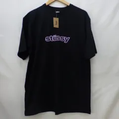 STUSSY ステューシー Tシャツ メンズ ブラック 黒 タグ付き Lサイズ 未使用品