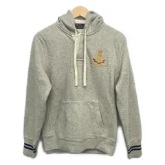 POLObyRalphLauren(ポロラルフローレン) パーカー サイズM メンズ美品  - グレー×イエロー 長袖/プルオーバー