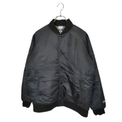 Ron Herman ロンハーマン ×CHAMPION ナイロン ボンバー ジャケット ブルゾン C8-L649 L ブラック メンズのサムネイル