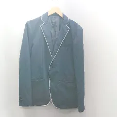 ◇ ⊇ THE SHOP TKMIXPICE ザショップティーケー 薄手生地 長袖 テーラードジャケット サイズL ネイビー系 メンズ E  【1501160003850】のサムネイル