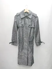 ◇ ⊇ CITRUS NOTES 千鳥格子 長袖 トレンチ コート サイズ36 グレー系 レディース E  【1501160008497】のサムネイル