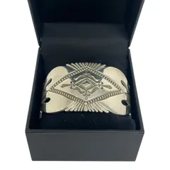 美品/JENNIFER CURTIS/ジェニファーカーティス/ナバホ族/Sterling Silver/バングル/約77g/RS1311