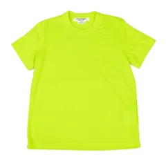 ジュンヤワタナベ コムデギャルソンJUNYA WATANABE COMME des GARCONS ポリネオンカラーTシャツ 黄緑Mのサムネイル