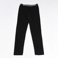 極美品 CHROME HEARTS クロムハーツ LOGO PRINT LEGGINGS ロゴプリント レギンス サイズS ホースシュー プリント ブラック 中古 4b013681のサムネイル