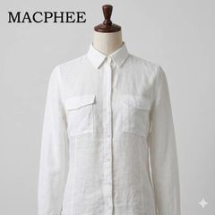 マカフィー コーマローンオープンカラーシャツ グリーン - メルカリ