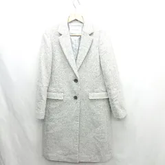 ◇ ⊇ NATURAL BEAUTY BASIC ナチュラルビューティーベーシック 長袖 ロングコート サイズM グレー系 レディース E  【1501230015608】のサムネイル