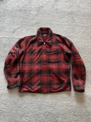 80s Eddie Bauer ウールジャケット オンブレ レッド Mサイズ - メルカリ