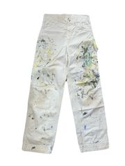 SWJP / CORDUROY CARPENTER PAINTED PANTS - メルカリ