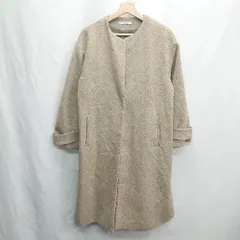 ◇ ⊇ classicalelf クラシカルエルフ 長袖 ロングコート サイズM ブラウン系 レディース E  【1501230016971】のサムネイル