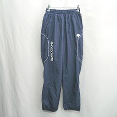 ◇ Θ DESCENTE デサント ウエストゴム ジャージ サイズS ネイビー メンズ E 【1501230020671】