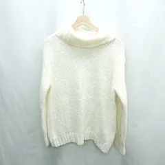 ◇ ⊇ PROPORTION BODY DRESSING タートルネック 長袖 ニット サイズFR ホワイト レディース E  【1501230031813】