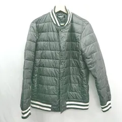 ◇ ⊇ Beno ビーノ 袖配色 中綿入り 長袖 スタジャン サイズL ブラック ホワイト メンズ E  【1501230035088】のサムネイル