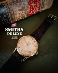 Smiths De Luxe A356｜デュアルトーンダイヤル ｜Cal.400 17石 ｜ 1954年 ｜ 英国製 ｜ 手巻き腕時計のサムネイル