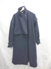 ◇ ⊇ FREAK'S STORE フリークスストア 長袖 ロングコート サイズF ネイビー レディース E  【1502180009020】のサムネイル