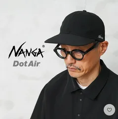 新品　26年春夏 NANGA ナンガ　ドットエア® コンフィ ベースボールキャップ　黒　DotAir®　通気性　吸汗速乾　超軽量　ゴープコア　イケオジ DotAir® COMFY  BB CAPのサムネイル