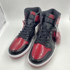 新古品29cm AJ1HIGH OG パテントブレッド - メルカリ
