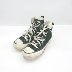 ◇ Θ CONVERSE コンバース オールスター スニーカー サイズ24 ブラック レディース メンズ E  【1502180048739】のサムネイル