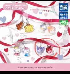 サンリオ ナカヨシ キャラクター ドロップ チャーム (マイメロディ&クロミ)